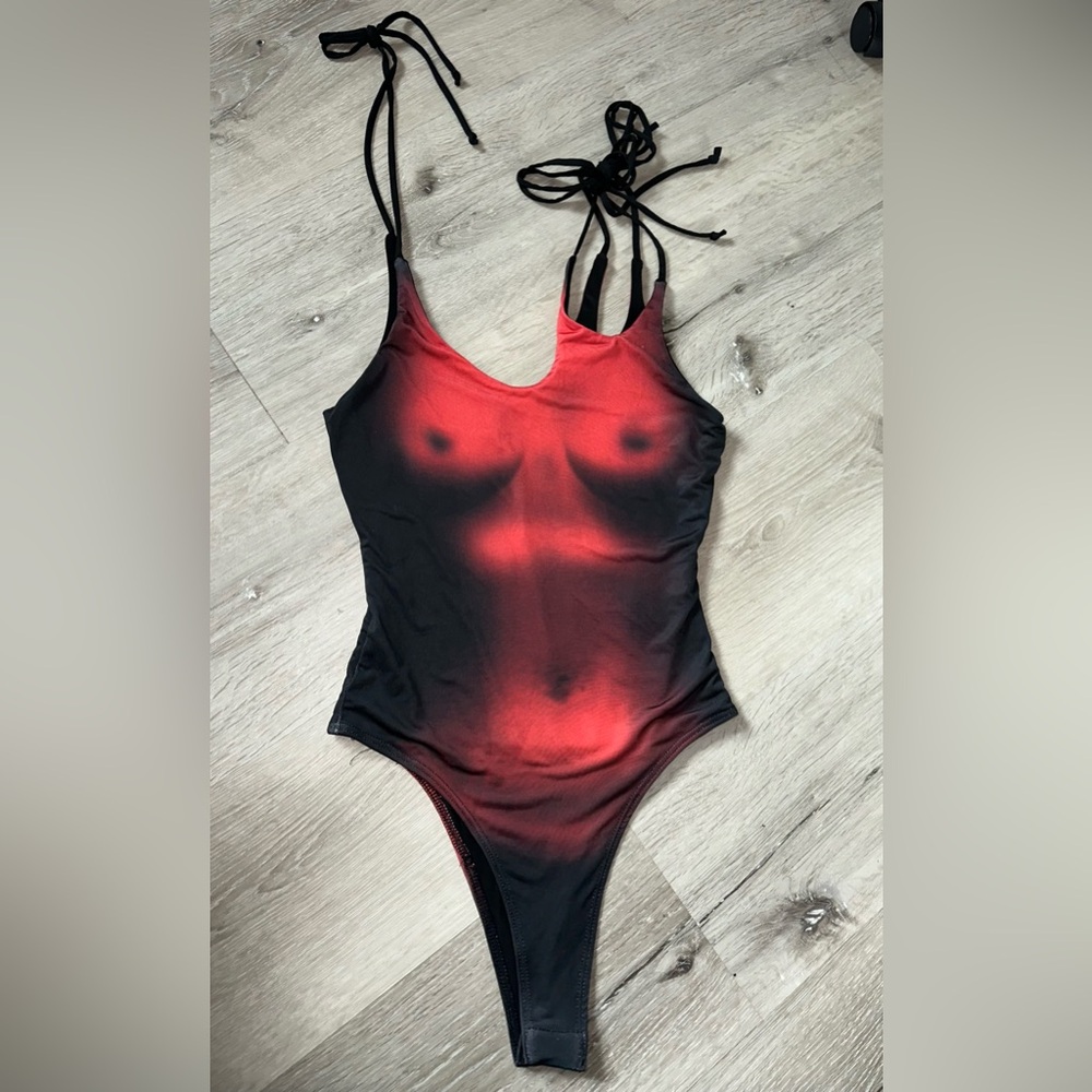 Fashion Naked Illusion Bodysuit